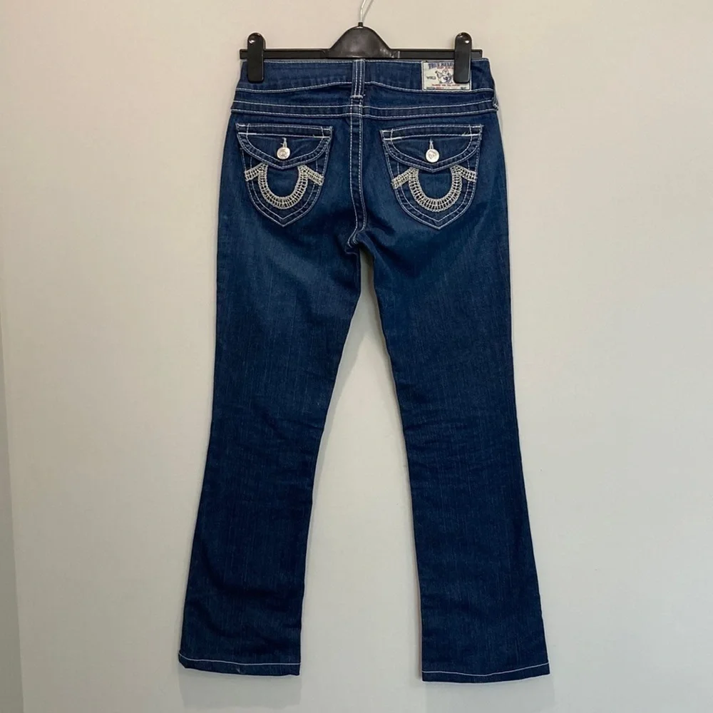 TRUE Religion Low Rise, Slim Straight Jean 27 - Picture 8 of 13